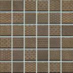 Agrob Buchtal Mosaik 5x5x0,65cm Kiano messing 283112H