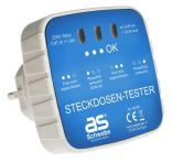 AS-Schwabe Steckdosen-Tester Zum Testen korrekter Verdrahtung