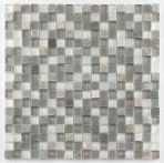 Bärwolf Mosaik 1,5 x 1,5 cm Tuscany White Lightrust. mix - GL-15022