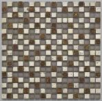 Bärwolf Mosaik 1,5 x 1,5 cm Tuscany Antik Silver - GL-2490
