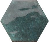 Bärwolf Wandfliese Loft Hexagon 17,3x15cm saphire blue gloss I KE-22113