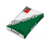 Baumit Kratzputz KRP Jura 03 weiß Strukturkorn gebrochener Kalkstein, - 25 Kg