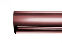 Dachrinne Kupfer halbrund 3 m lang - 6-teilig 153 mm Durchmesser