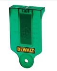 DEWALT DE0730G-XJ Laser-Zieltafel grün - mit Magnethalterung