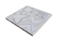Diephaus Terrassenplatte Ornamento Quarz 50x50x4 cm Pe5