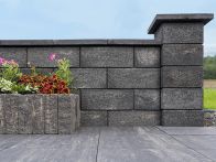 Diephaus Gartenmauer Quarzit Normalstein | 50x25x20 cm