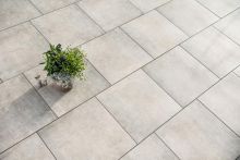 Diephaus Terrassenplatte Ceramia Concreto Quarzit 60x60x3 cm