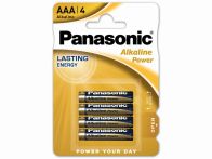 HaWe Batterie Alkaline Power Panasonic, Micro AAA 1,5 V, 4 Stck./Pack. Art.Nr. 100.04