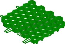Hauraton RECYFIX GREEN STANDARD Rasengitter aus Kunststoff - Grün