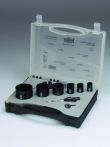 Heller-Tools Metallbohrerkoffer Plumbers Kit Bi-Metall-Lochsägen 0935 - 9-tlg