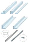 Knauf Pocket Kit Standard Schiebetür System zargenlose Türlaibung für Glastürblätter Stärke 8/10/12 mm