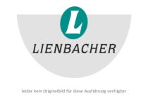 Lienbacher Langschildgarnitur Enrico Messing verchromt Griffe Porzellan weiss