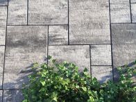 Gala-Lusit BellaStone® Deluxe Garten- und Terrassenplatte Mischformat, 5 cm Dicke - Grau-Anthrazit-Melange mit Fase