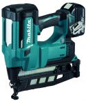 Makita Akku-Stauchkopfnagler 64 mm 18,0V/5,0 Ah mit 2 Akkus, Ladegerät im MAKPAC DBN600RTJ