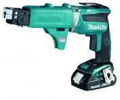 Makita Akku-Schnellbauschrauber 2x18V/2,0 Ah Ladegerät undVorsatz im MAKPAC DFS452AJX2