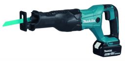 Makita Akku-Reciprosäge DJR186RT 18V/5,0 Ah mit 1 Akku und Ladegerät im Koffer