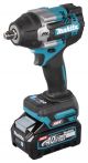 Makita Akku-Schlagschrauber 40V max. / 4,0 Ah 2x Akkus, Ladegerät, MAKPAC, TW007GM201