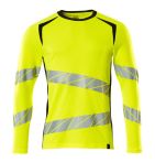 MASCOT ACCELERATE SAFE T-Shirt Premium - Zweifarbig - Langarm