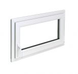 MEA Dreh-Kipp Fenstereinsatz mit Einbruchschutz RC2 für Zarge 80 x 50 cm