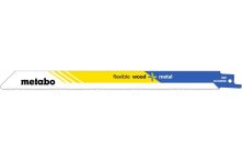Metabo 100 Säbelsägeblätter, Holz+Metall, Serie flexible (625494000)