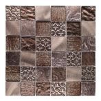 HPH Placke Mosaik 4,8x4,8 MIX-QBF bronzo 30x30x0,8 cm Art. 15553