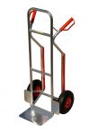 pro-bau-tec Sackkarre ALU Treppenrutsche Tragkraft 150 Kg Luftbereifung Ø 260x85 mm