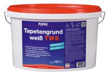 Pufas Tapetengrund weiß