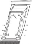 Roto EAZ Rx200 AL Aufkeilrahmen Ziegel - Aluminium - Maße: 740x1800 mm (074/180)