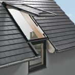 Roto Designo R1 Holz-Dachfenster | Wohn-Fassadenanschlussfenster Kippfenster