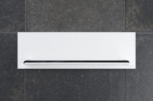Schlüter ARCLINE Badetuchhalter 60 cm mit Glasträger Edition 400