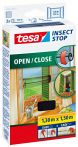 tesa® Fliegengitter Comfort Klettband zum Öffnen und Schließen Anthrazit