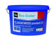 Tex-Color Wandfarbe Classicweiß Premium 2.0 | TC1210 - 12,5 Liter