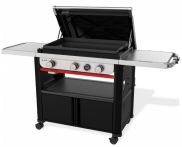 Weber Gasgrill Slate GPD 76 cm Premium Plancha - schwarz/silber