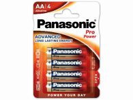 HaWe Batterie Alkaline Pro Power Panasonic, Mignon AA 1,5 V, 4 Stck./Pack. Art.Nr. 200.03