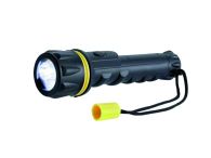 HaWe LED-Taschenlampe mit Rollschutz