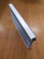 Meeth Verbreiterungsprofil 77er PVC | 15x70 mm | Tiefe: 1400 mm | Weiß