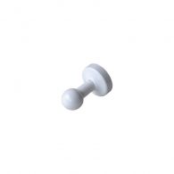 Ximax Handtuchknopf magnetisch klein - weiß