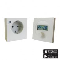 Ximax Funk-Thermostat Sender für Infrarotheizungen - weiß