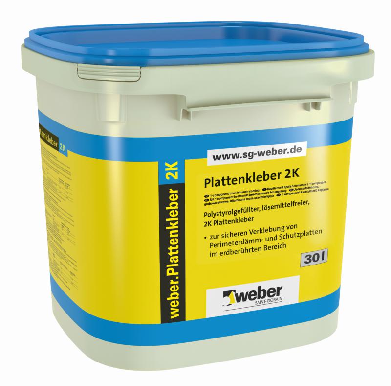 weber Plattenkleber 2K - 30 Liter (4011361173421)